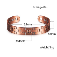 Load image into Gallery viewer, Pure Copper Magnetic Bracelets for Health